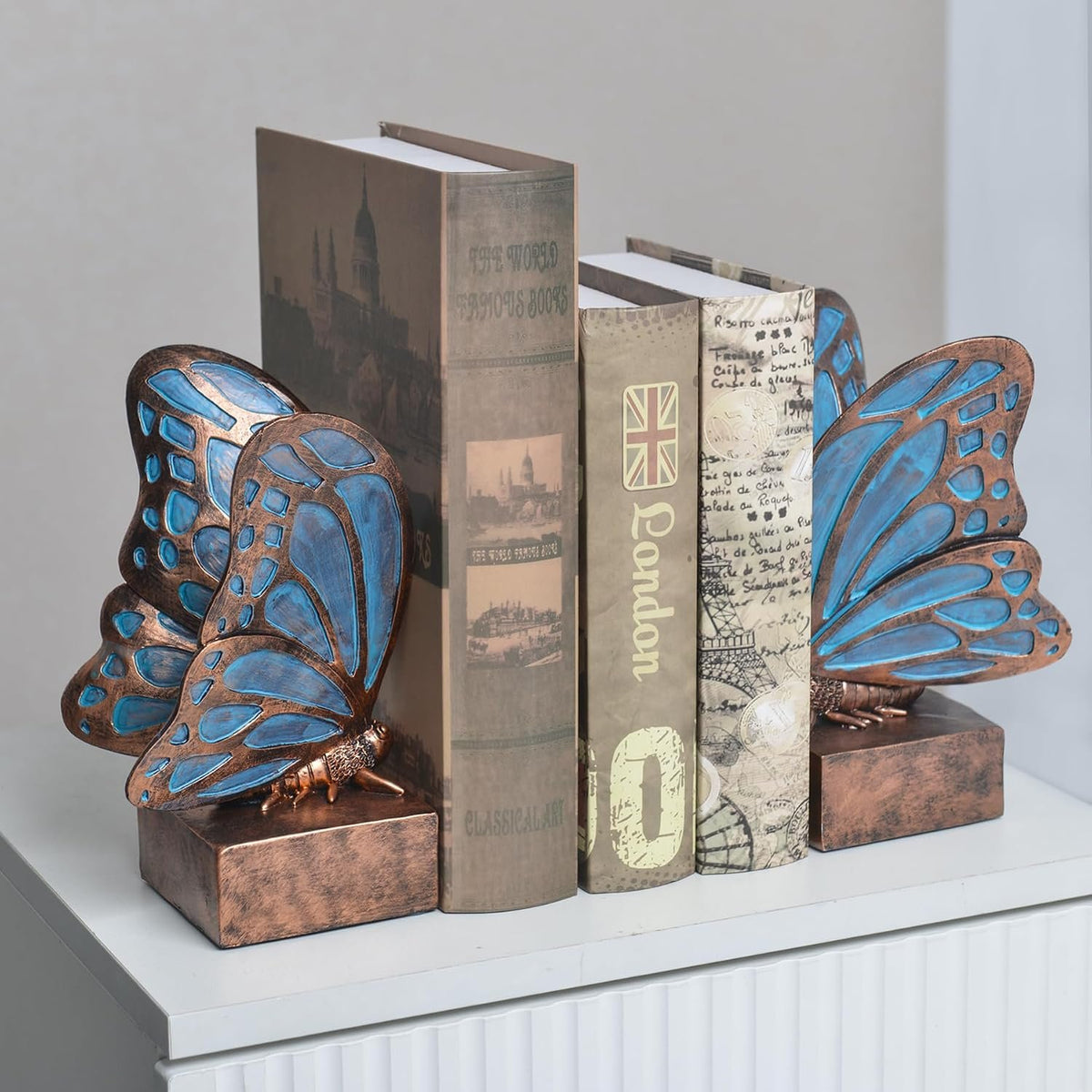 Name Lifestyle Resin Butterfly Bookends additional product photo