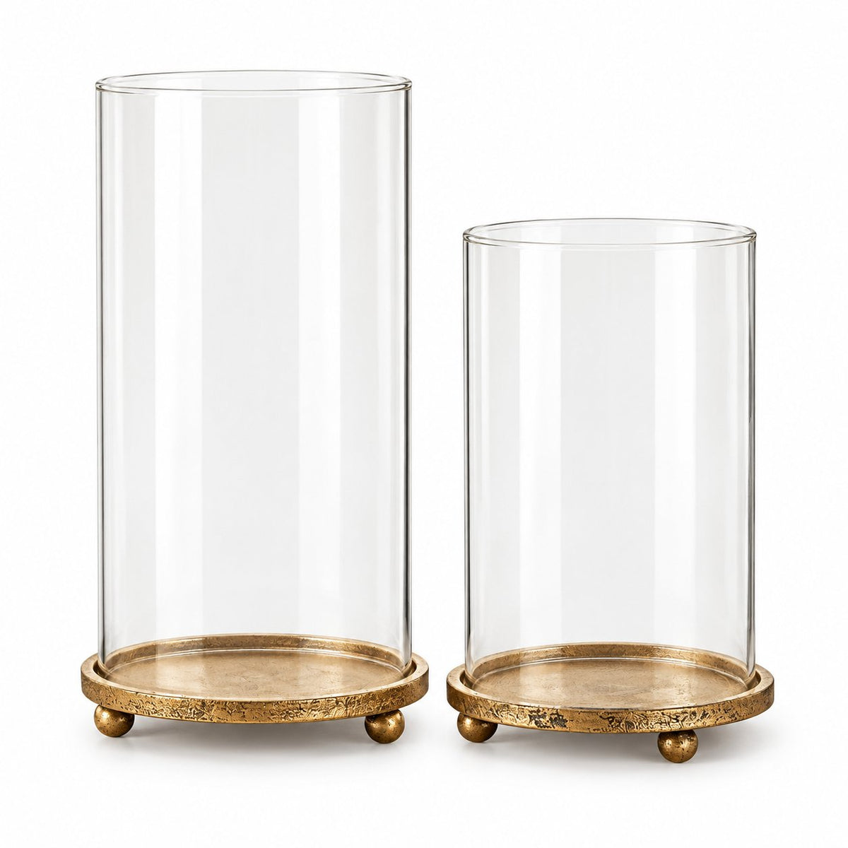 Name Lifestyle Glass Sleeve Hurricane Candle Holders studio product photo