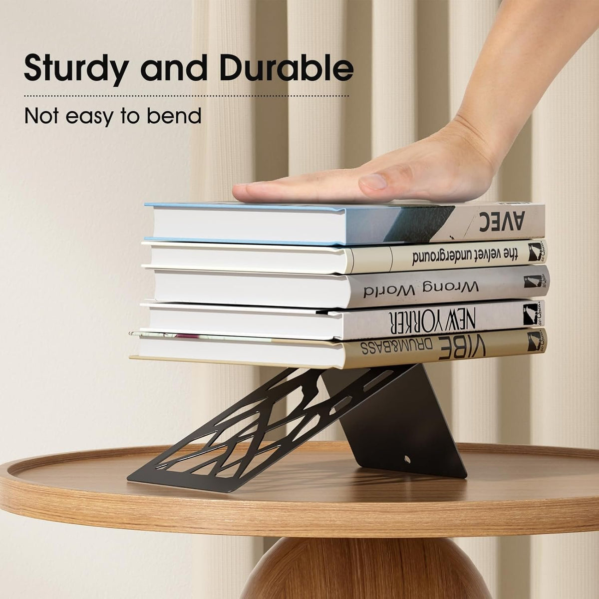 Name Lifestyle Black Steel Tree Cutout Bookends additional product photo