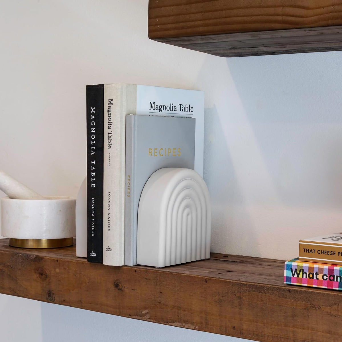 Name Lifestyle Concrete Rainbow Arch Bookends additional product photo