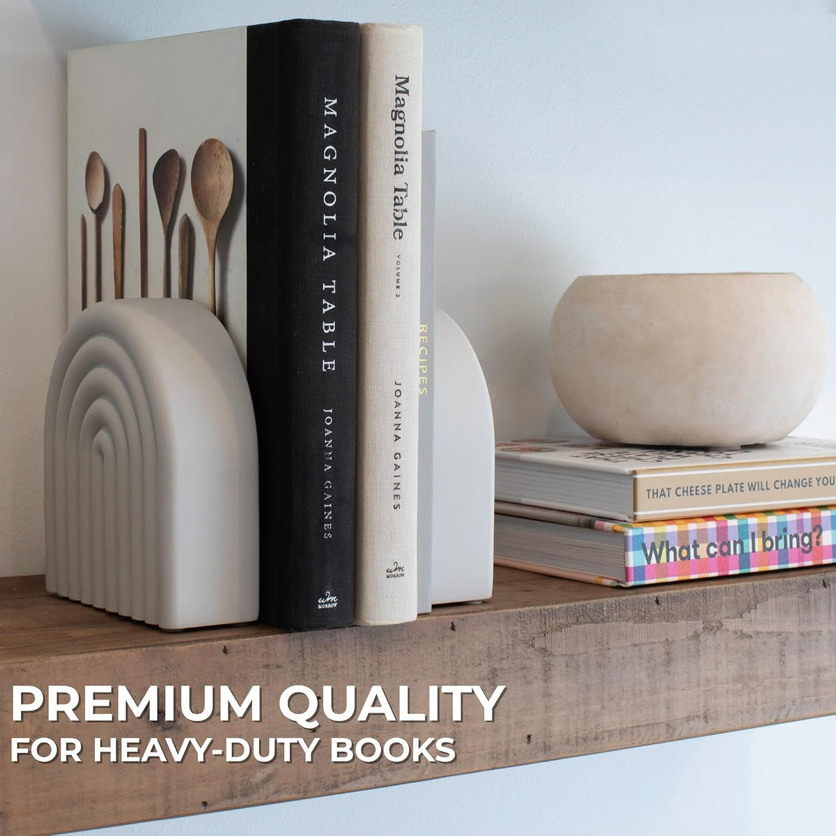 Name Lifestyle Concrete Rainbow Arch Bookends additional product photo