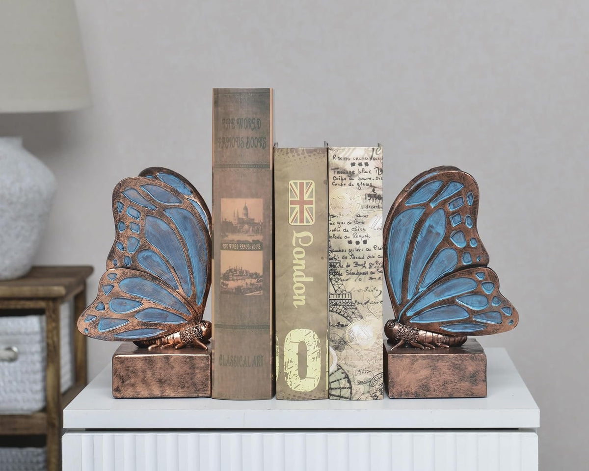 Name Lifestyle Resin Butterfly Bookends additional product photo