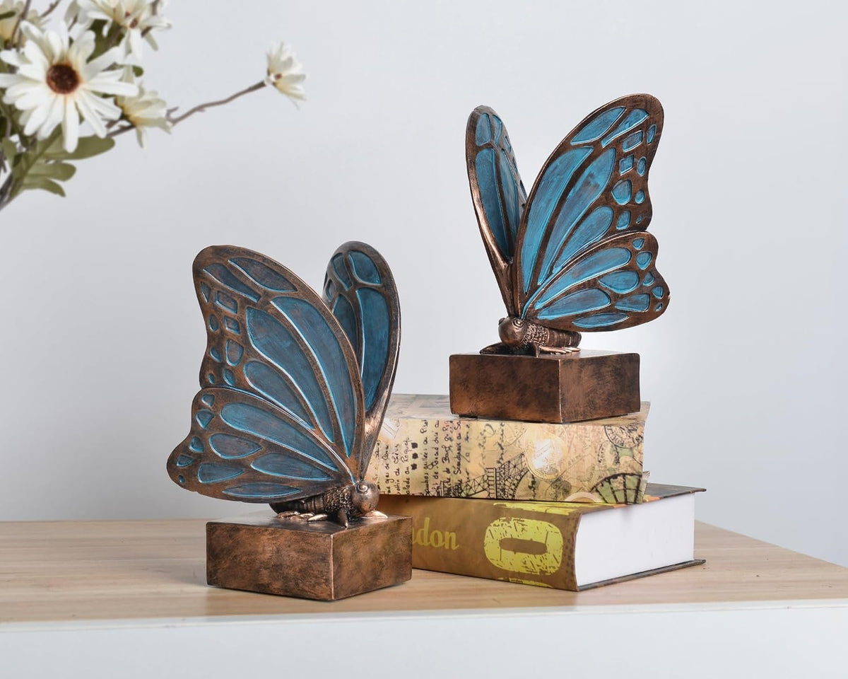 Name Lifestyle Resin Butterfly Bookends additional product photo