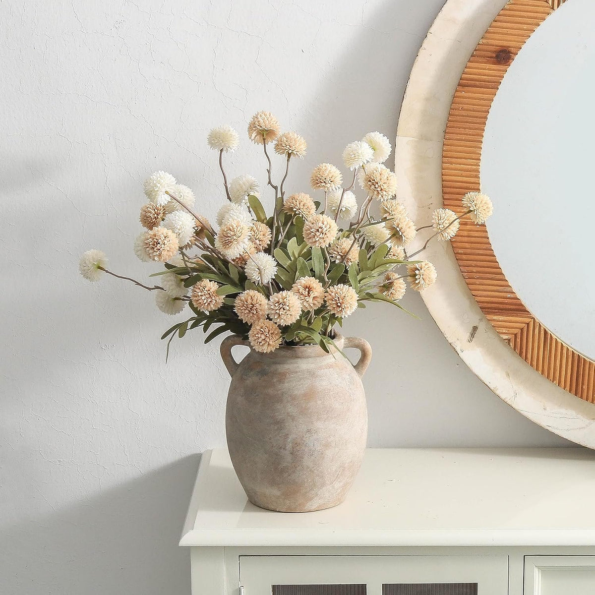 Name Lifestyle Rustic Two-Handle Ceramic Jug Vase additional product photo